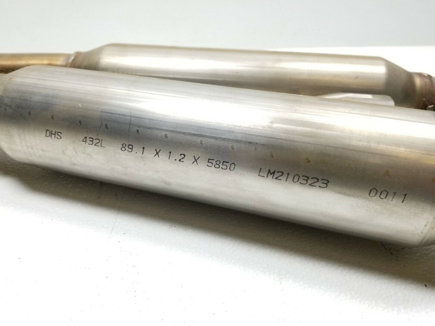 21 22 Kia Stinger 3.3l AWD Center Exhaust Pipe OEM 312 Miles