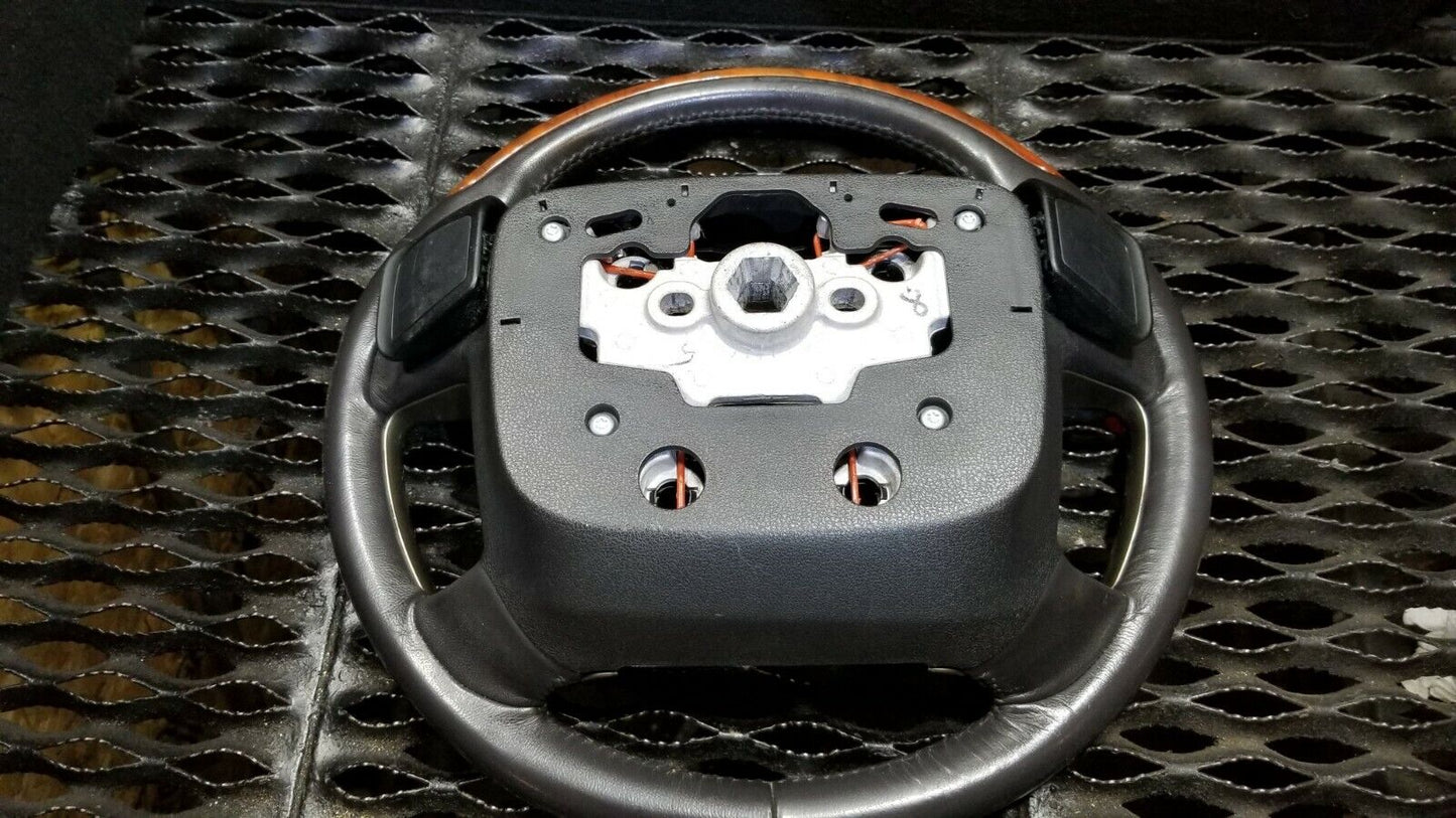 10 11 12 Lincoln MKT Steering Wheel W/ Cruise Media Phone Paddle Shift OEM