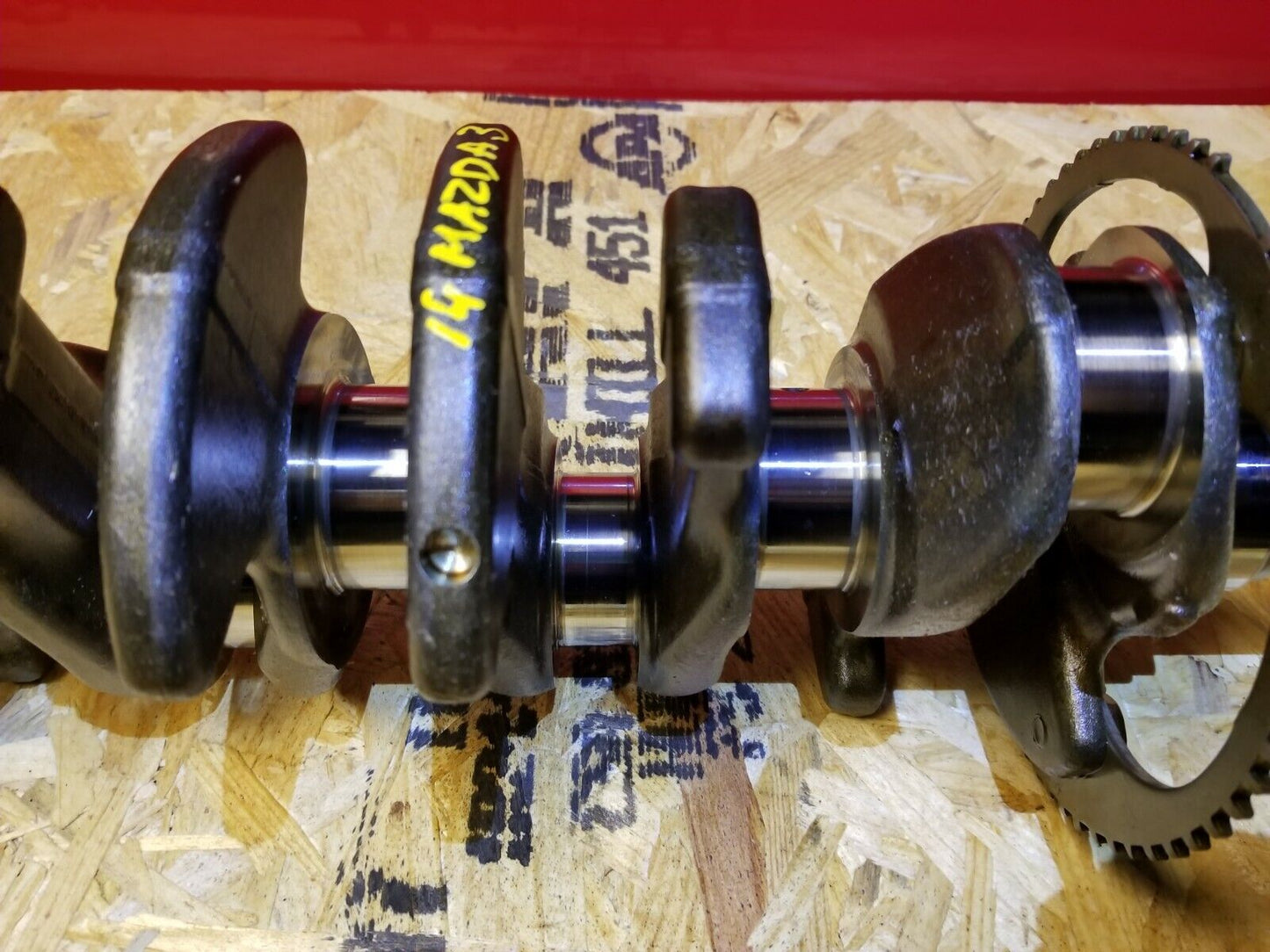 2014 2015 2016 Mazda 3 2.0l Crankshaft OEM 16k Miles