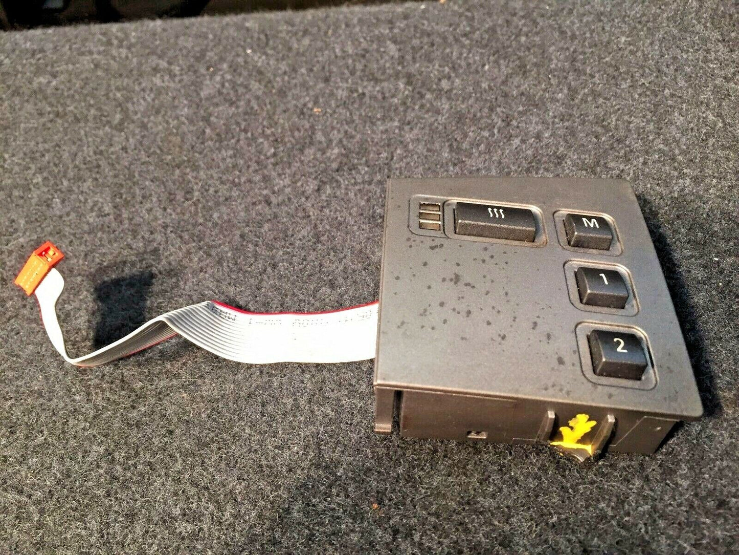 02 03 04 05 BMW 745i E65 Left Front Driver Seat Control Memory Heat Switch OEM