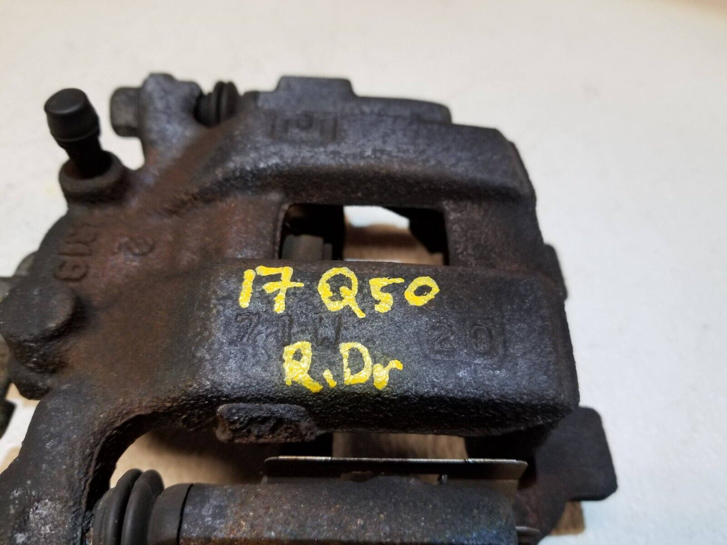 15 16 17 18 19 Infiniti Q50 Rear Left Driver Brake Caliper OEM 62k Miles