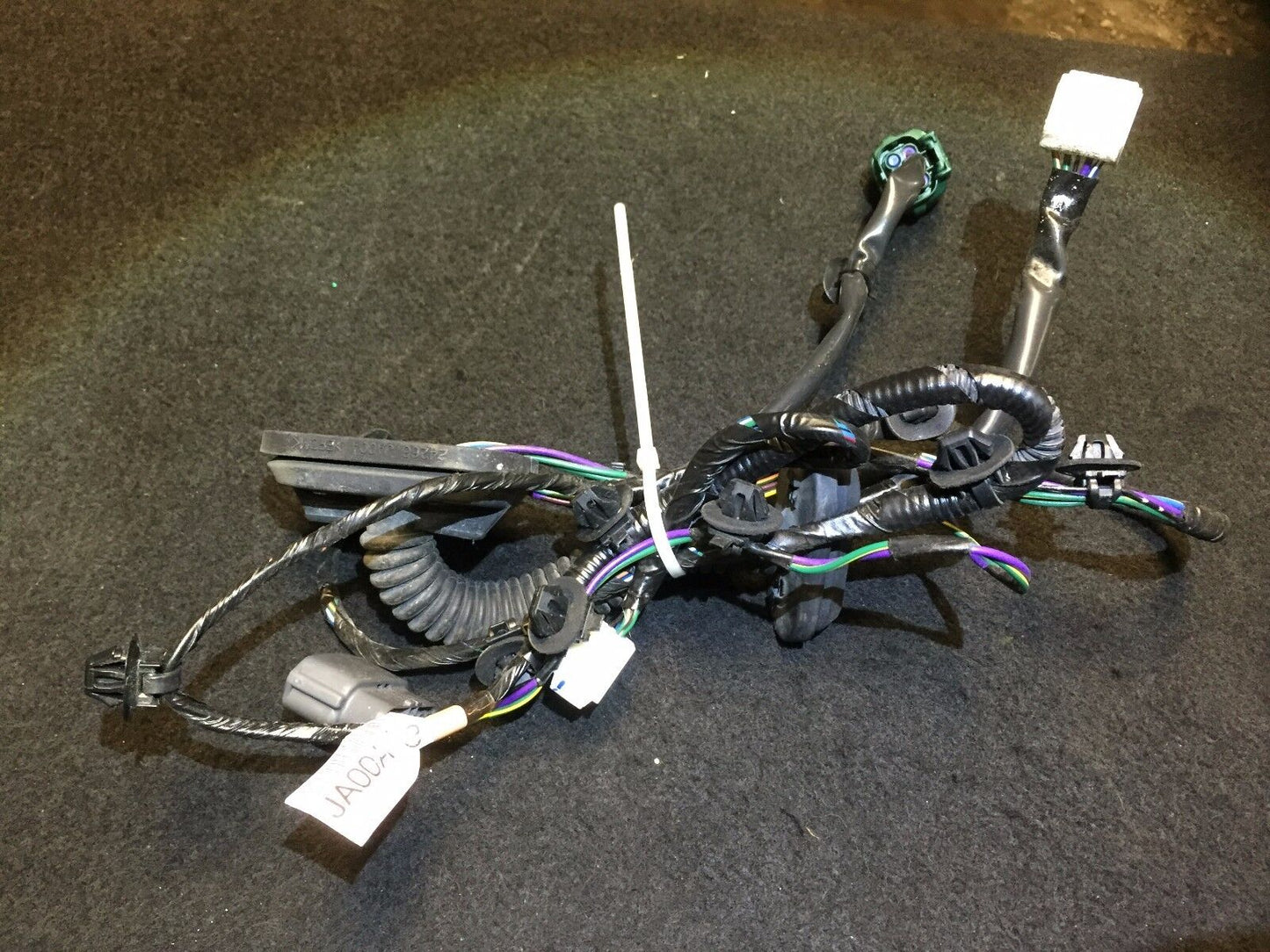 2008 Altima Rear Right Rh Passenger Side Door Wire Wiring Harness Cable