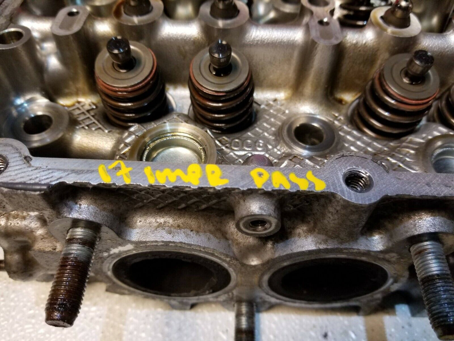 17 18 19 Subaru Impreza 2.0l Engine Cylinder Head Passenger Side OEM 64k Miles
