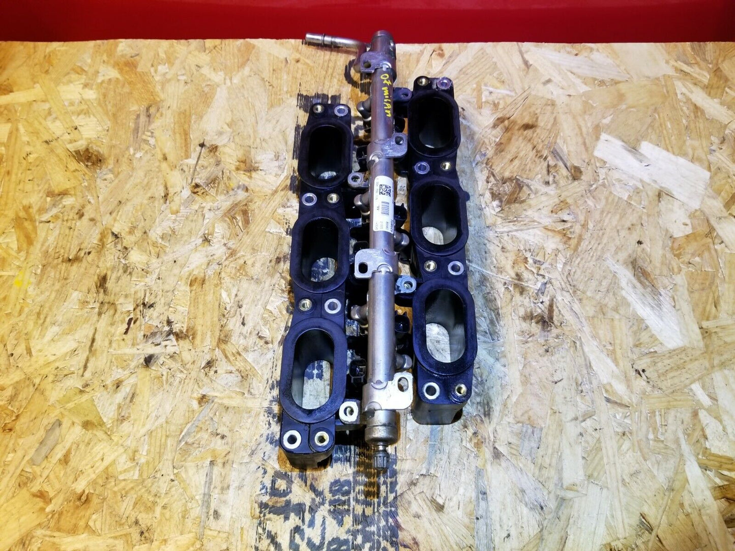 06 07 08 09 Mercury Milan 3.0l Fuel Rail W/ Intake Manifold OEM 71k