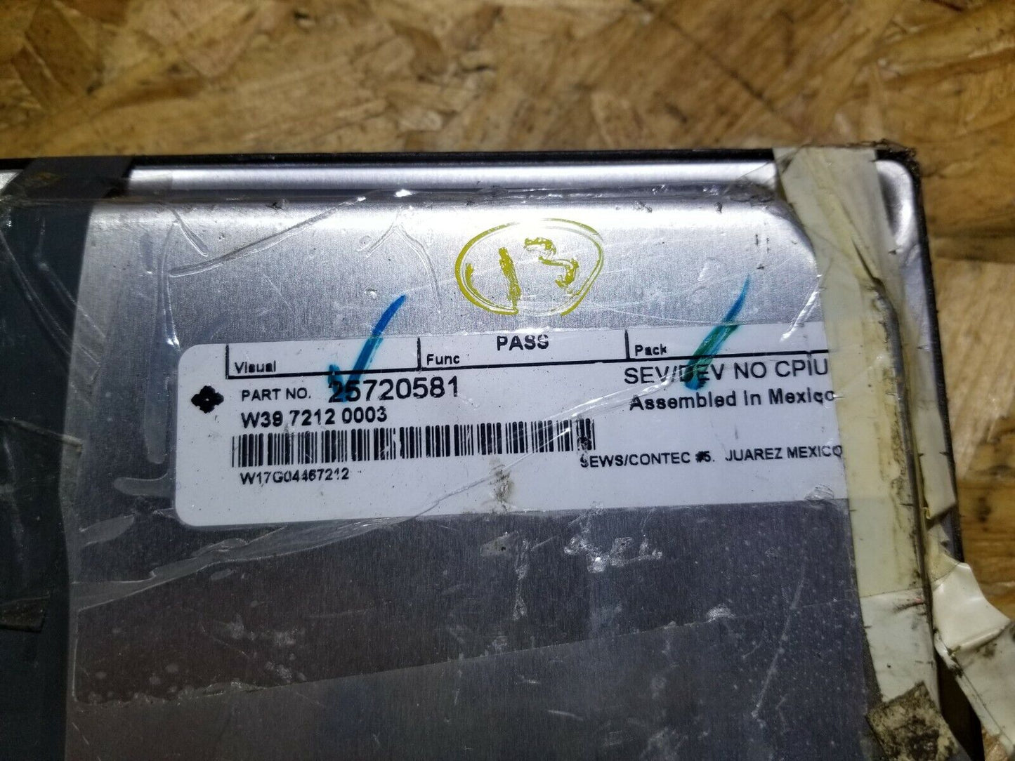 2002 Cadillac Deville Onstar Communication Computer Module OEM