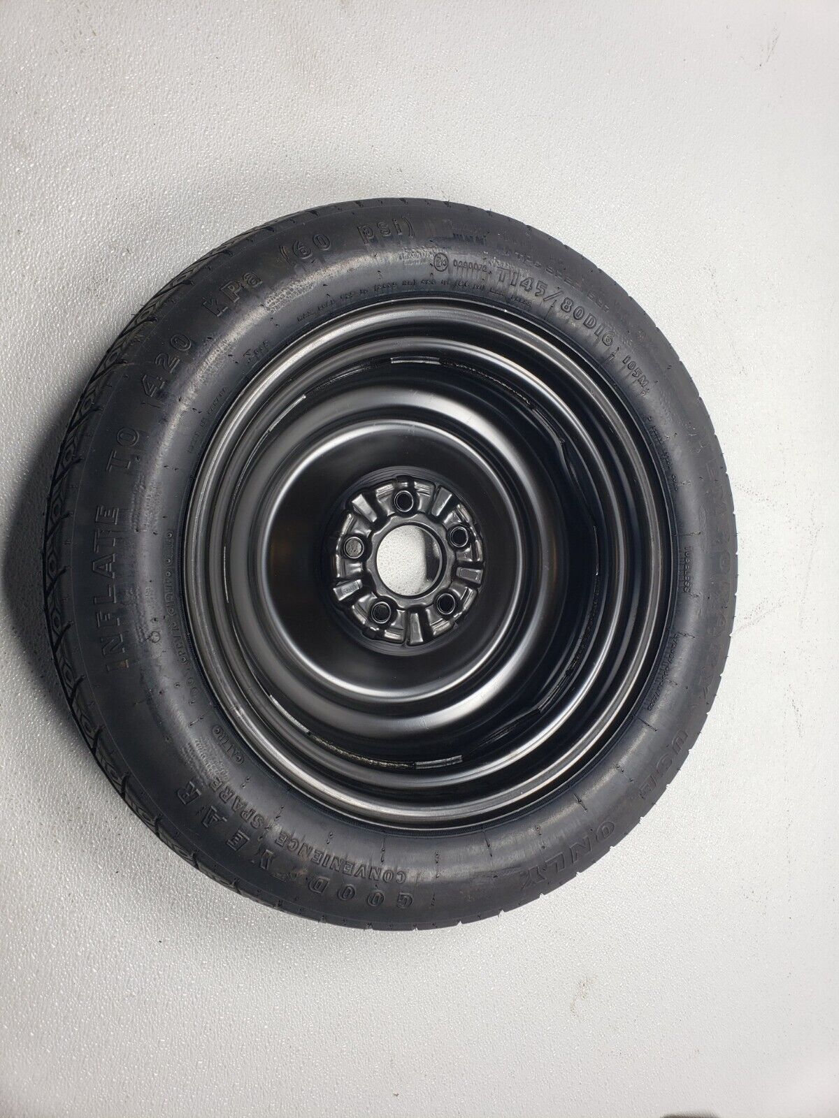 06 07 08 09 Mercury Milan Spare Tire T145/80d16 OEM
