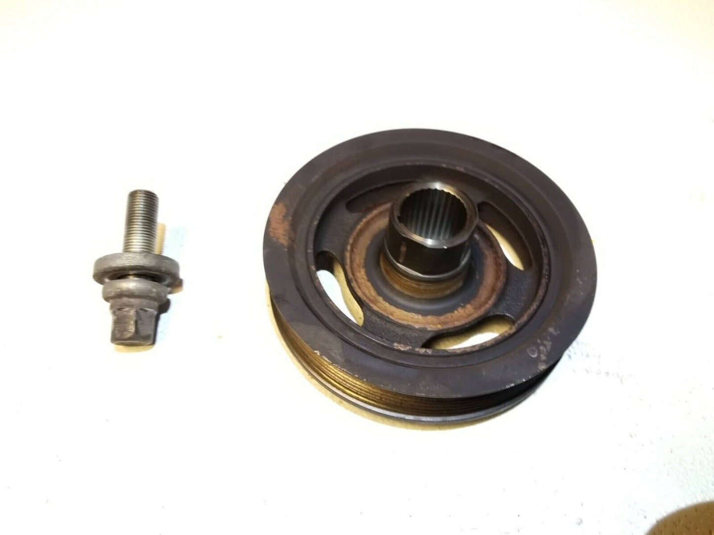 07 08 09 10 11 Honda Civic 1.8l Crankshaft Pulley Harmonic Balancer OEM