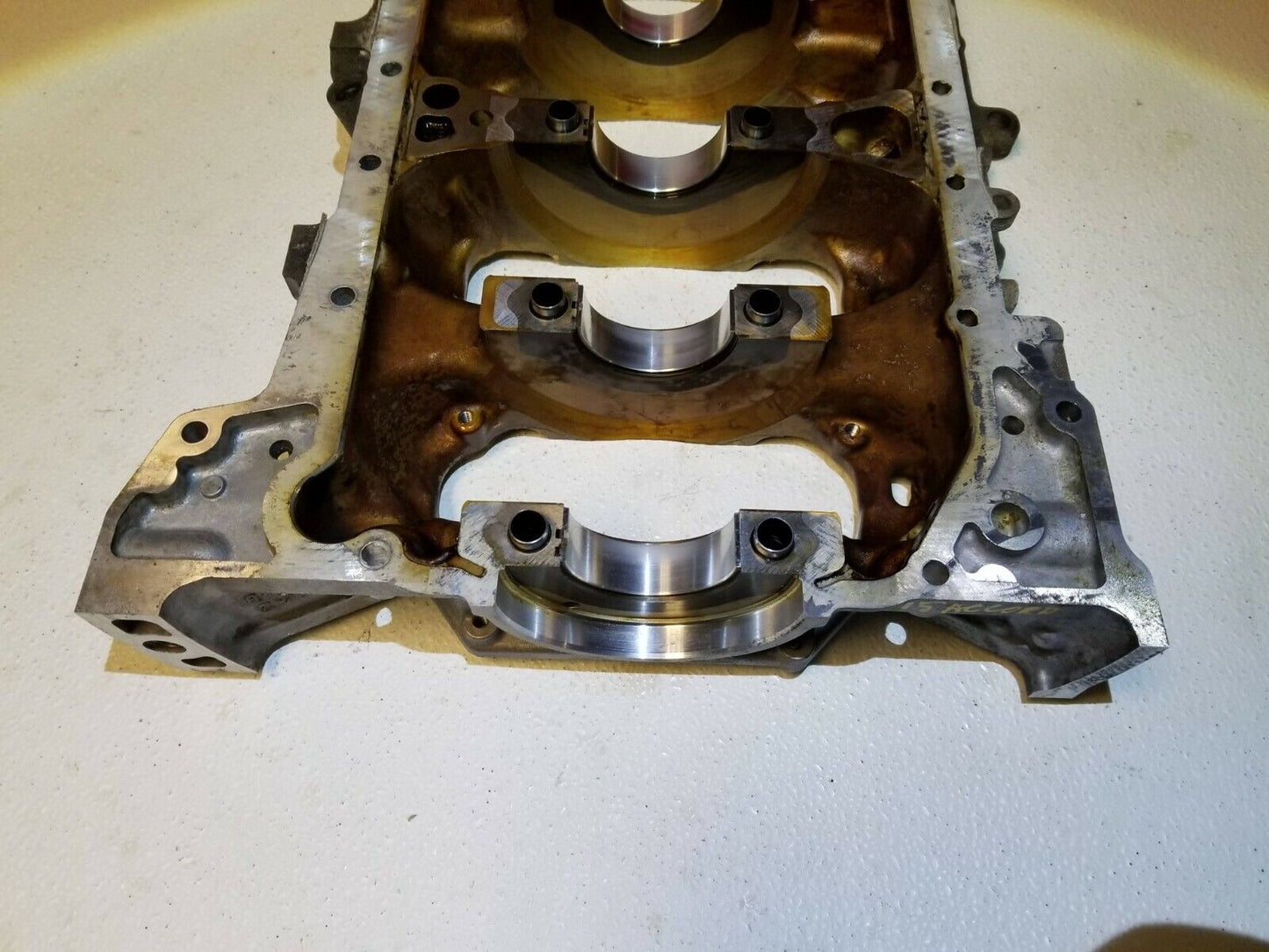 13 14 15 Honda Accord 2.4l Crankshaft Housing Bracket OEM 87k Miles