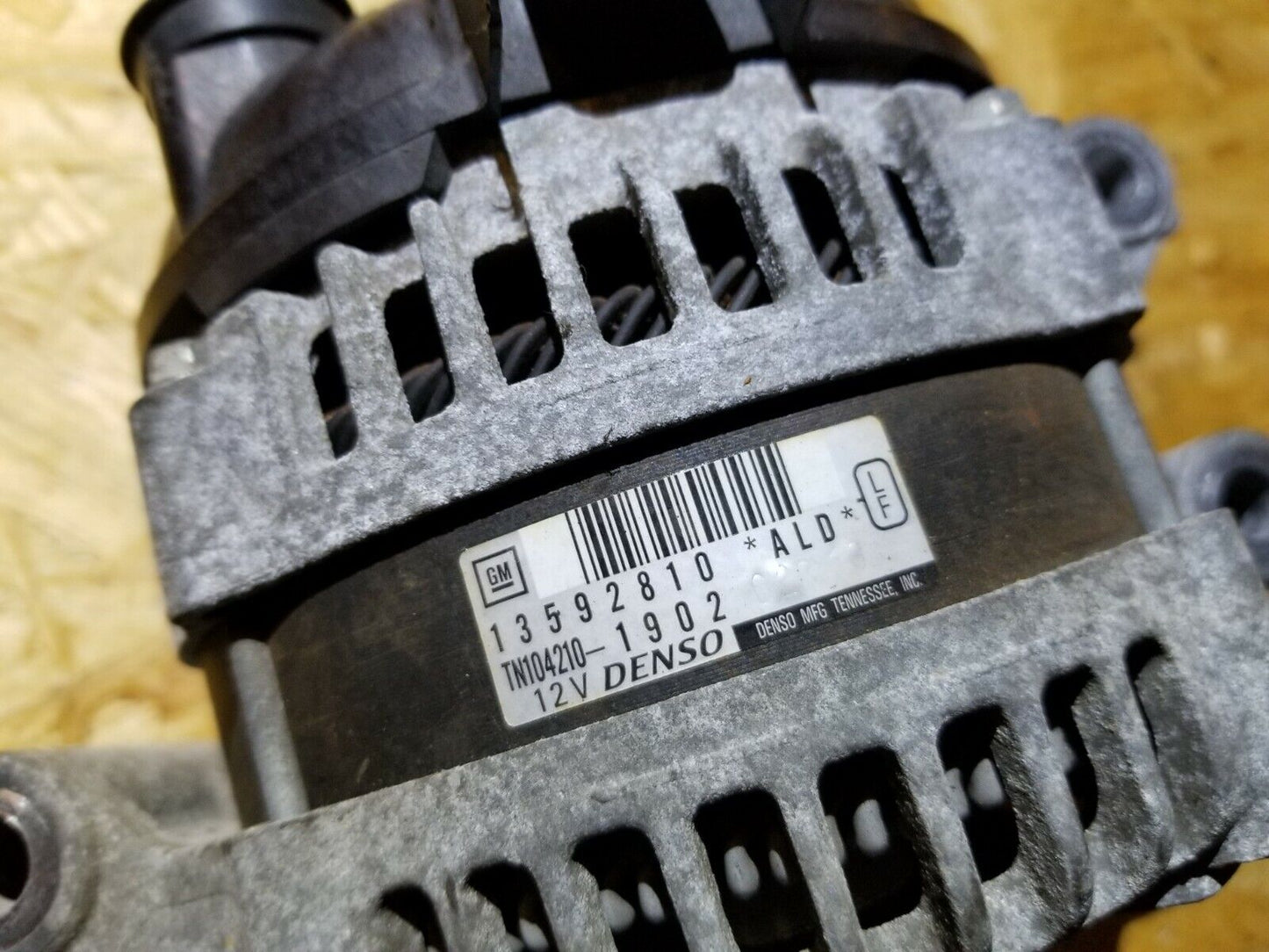 14 15 16 17 Buick Regal 2.0l Alternator OEM 59k