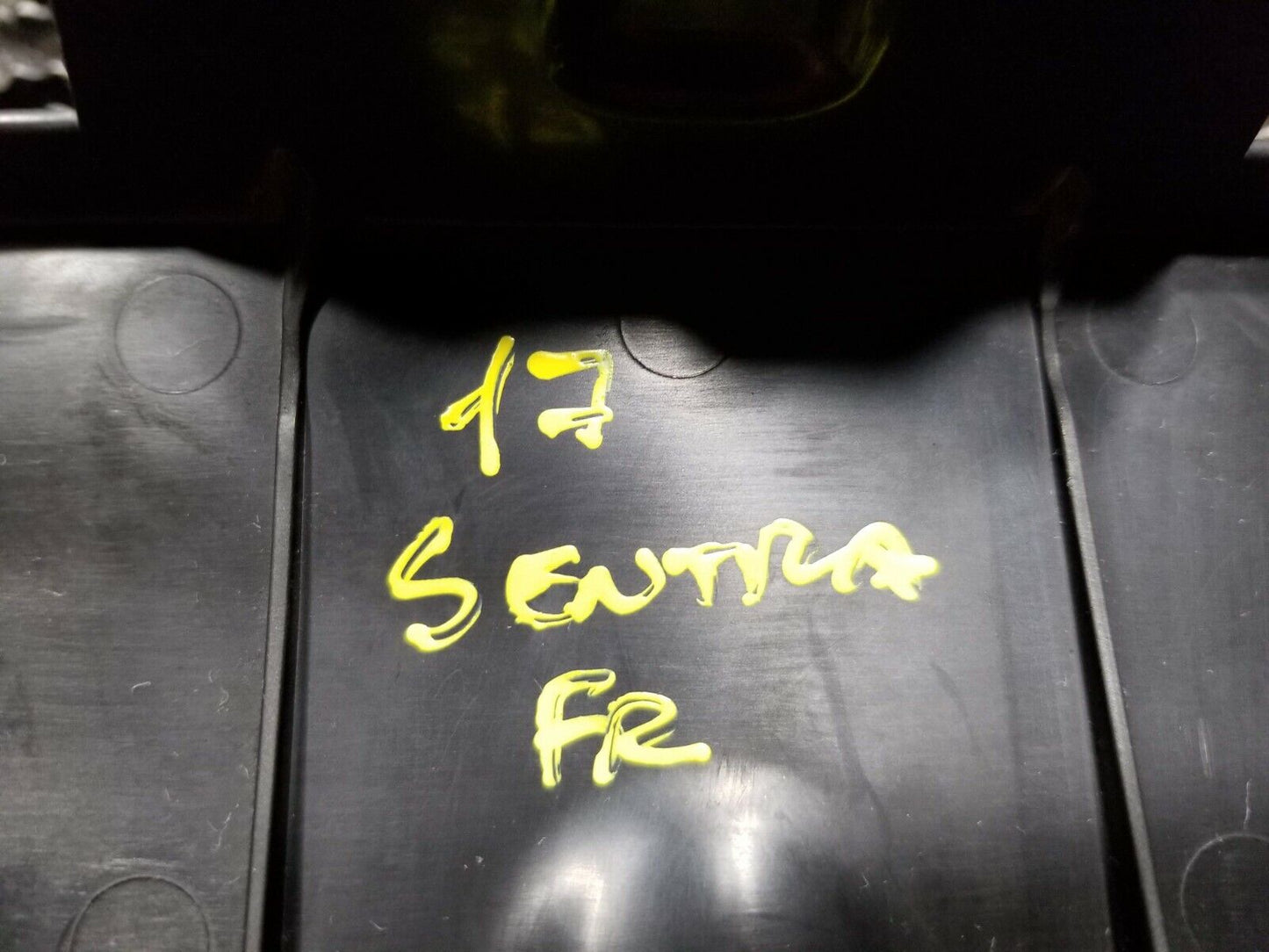 16 17 18 Nissan Sentra Front License Plate Holder Bracket OEM 40k
