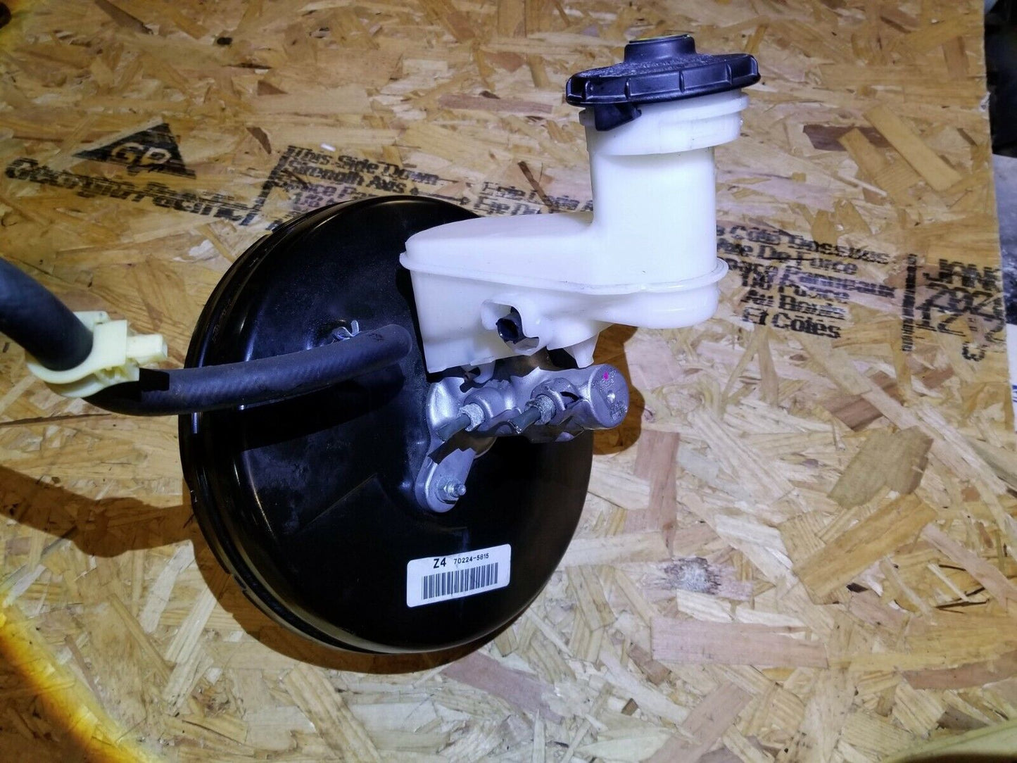 15 16 17 Acura TLX 2.4l Power Brake Booster W/ Master Cylinder & Reservoir OEM