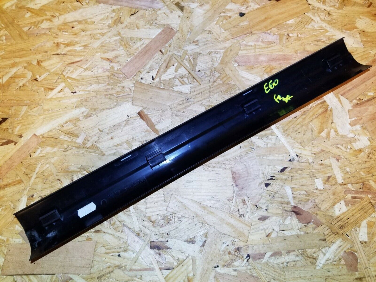 04 05 06 07 BMW 530xi E60 Front Door Sill Scuff Trim Plate Driver Side Left OEM