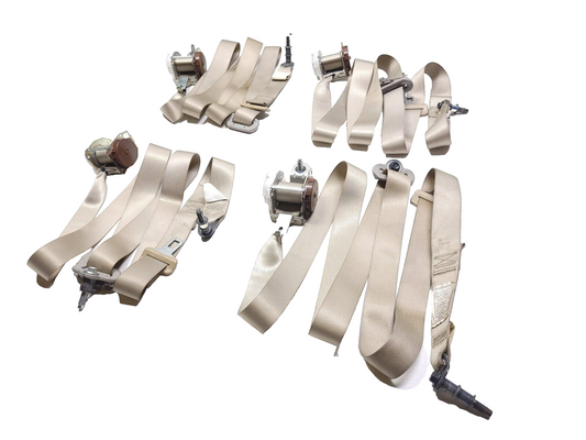 2006-2012 Nissan Armada Rear 2nd & 3rd Row Seat Belt Retractor 4pcs OEM