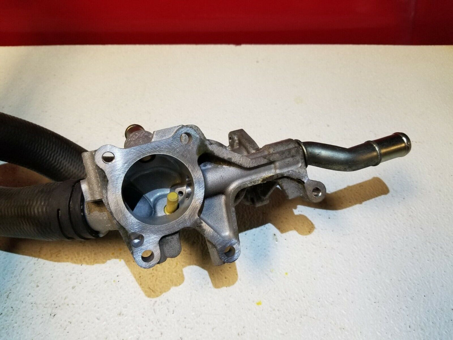 14 15 16 Mazda 3 2.0l Skyactiv Engine Thermostat Housing OEM 41k Miles