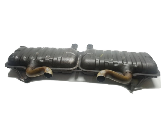 2011-2014 Cadillac CTS Coupe Rear Exhaust Muffler Pair OEM