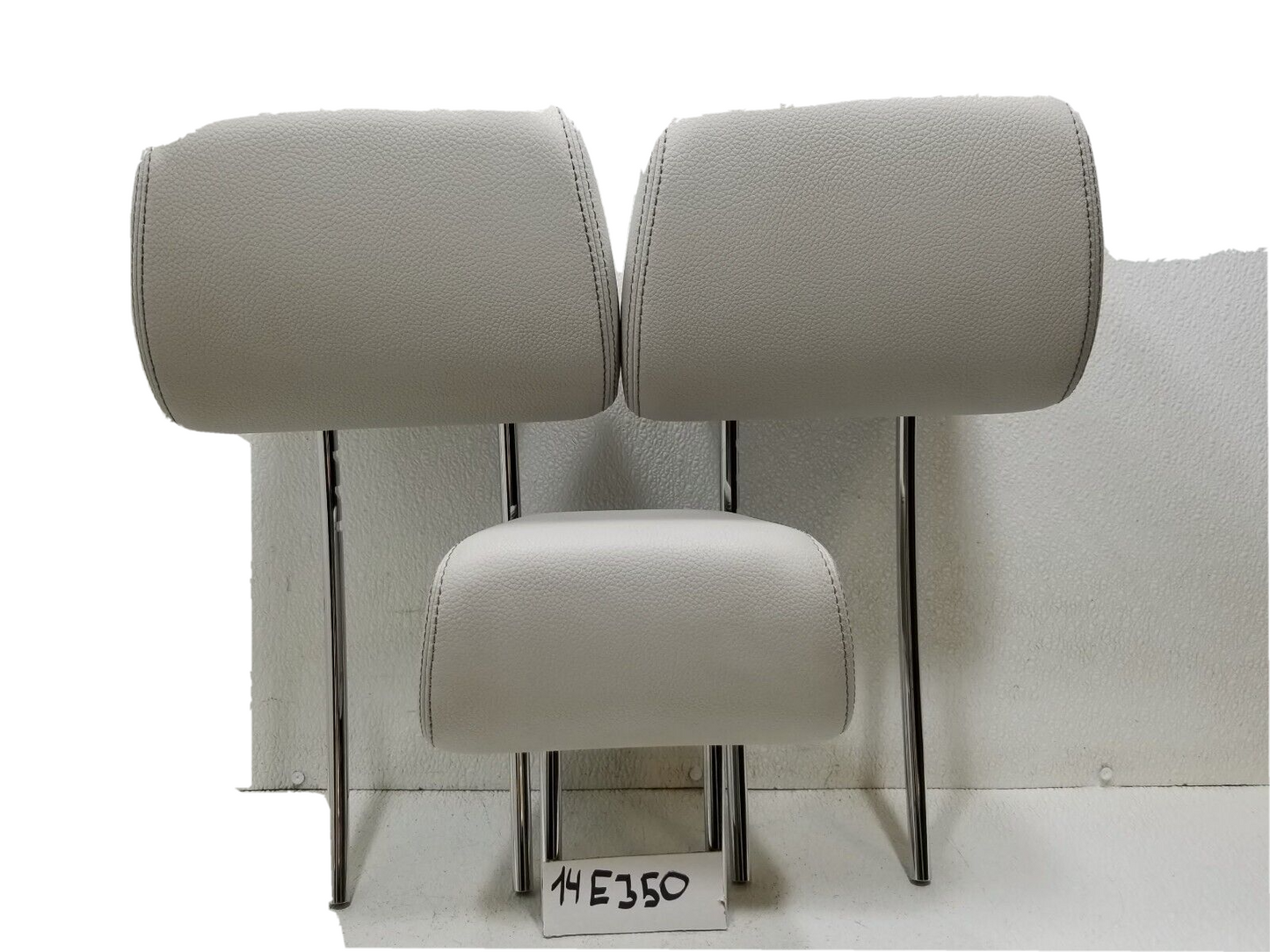 2011 - 2015 Mercedes E350 W212 Rear Seat Headrest 3pcs OEM