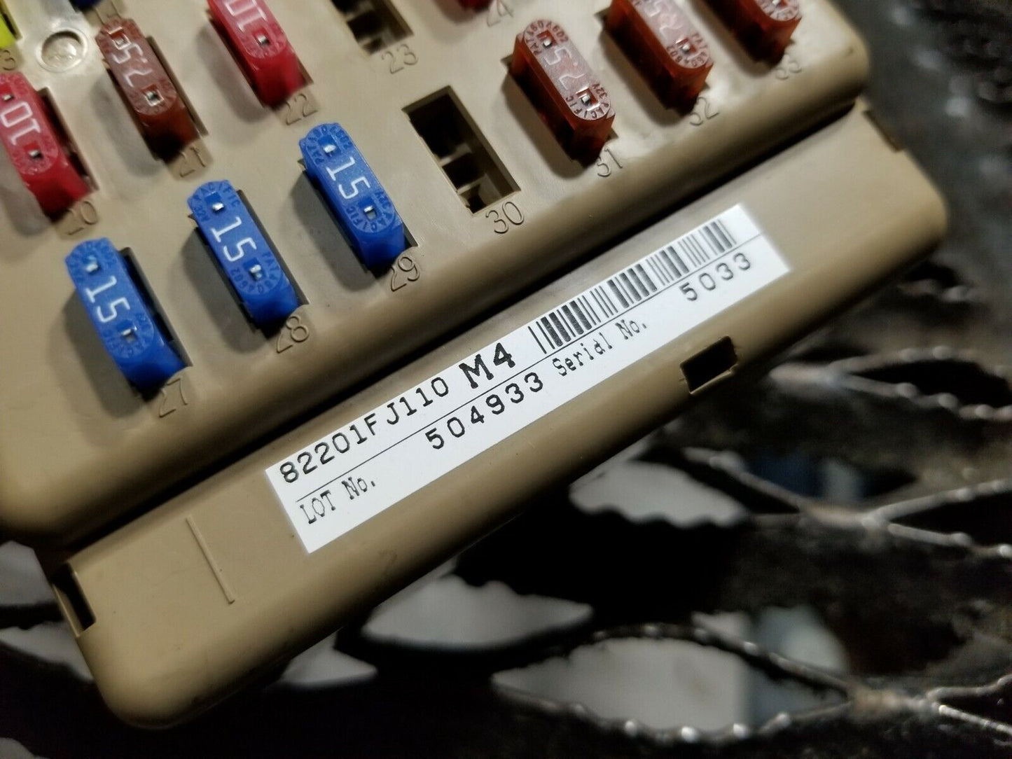 13 14 15 Subaru Xv Crosstrek Fuse Box OEM