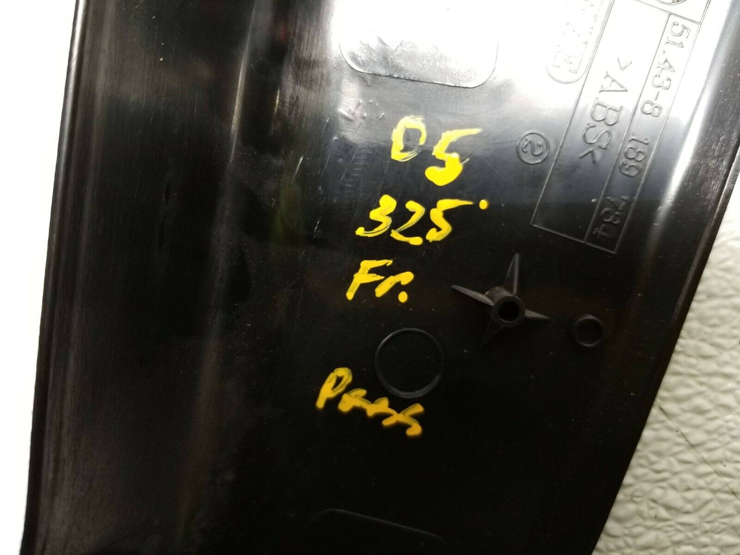 01 02 03 04 05 BMW E46 Right Pass Kick Panel Trim OEM 125k Miles