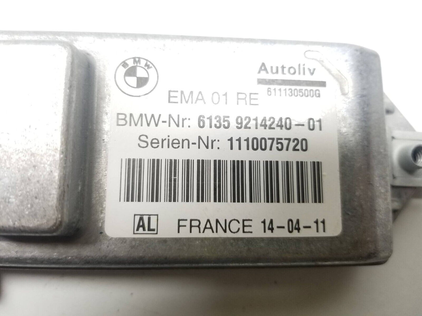 09 10 11 12 BMW 750li Front Seat Belt Control Module OEM