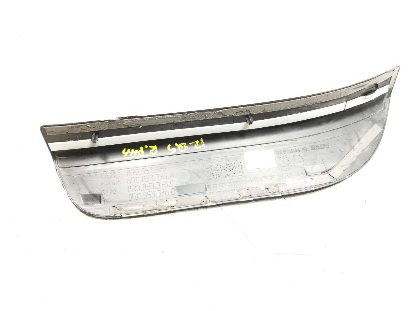 10 11 12 Audi Q5 Rear Right Passenger Sill Scuff Plate Trim Cover OEM 72k Miles