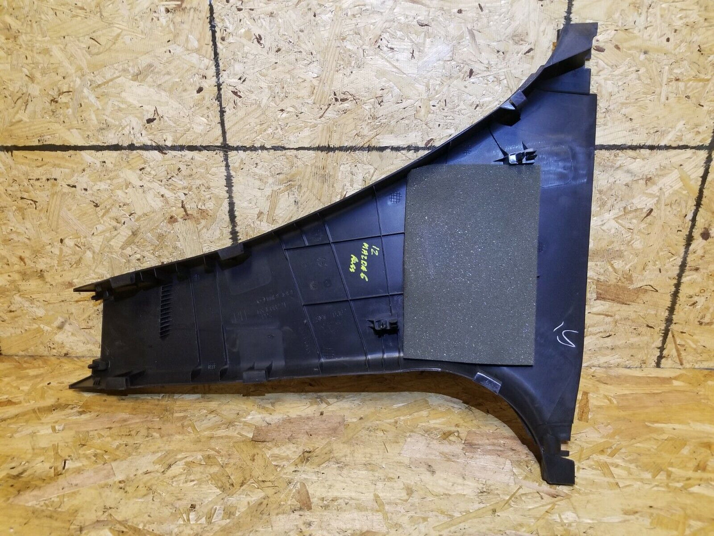 09 10 11 12 13 Mazda 6 Center Right Passenger Side B Pillar Trim Cover Panel OEM
