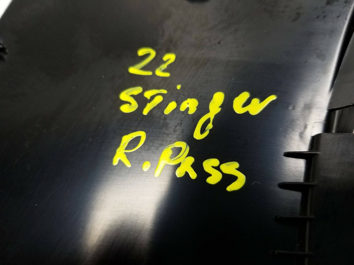 21 22 Kia Stinger Rear Right Pass Tail Light Trim Molding OEM 312 Miles