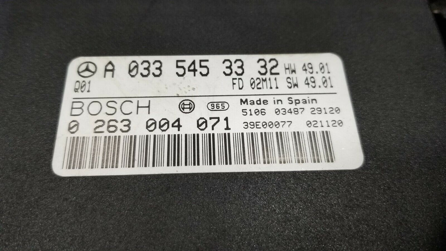 03 04 05 06 Mercedes-benz W220 S55 Amg Pdc Parktronic System Control Module OEM