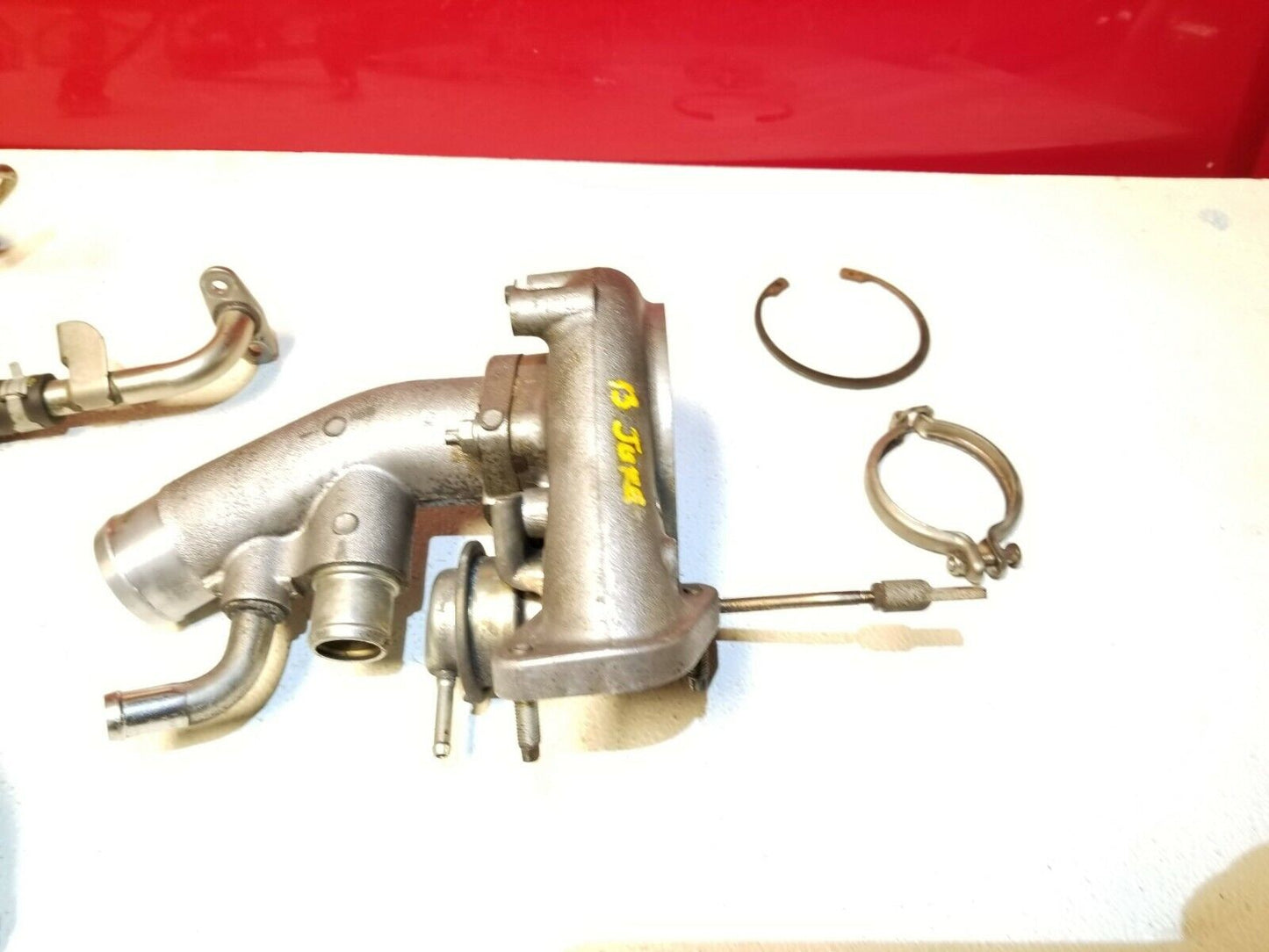 11 12 13 14 Nissan Juke Turbocharger Wastegate Cold Part Oil & Coolant Pipe  OEM