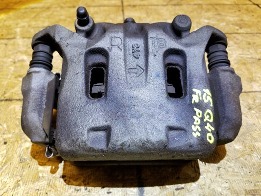 2014 2015 Infiniti Q40 Brake Caliper Front Right Passenger Side OEM 34k