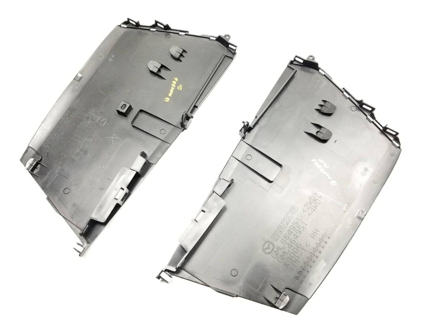 2014 - 2017 Mazda 6 Center Console Side Trim Bezel Left & Right 2pcs OEM