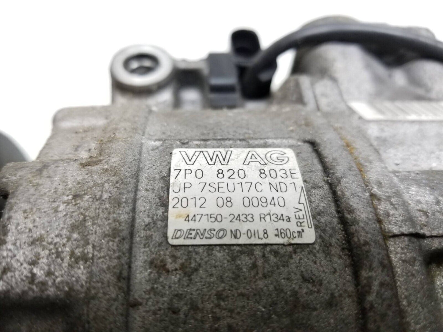 2011 - 2014 Porsche Cayenne 3.6l AC Compressor 7p0820803e OEM