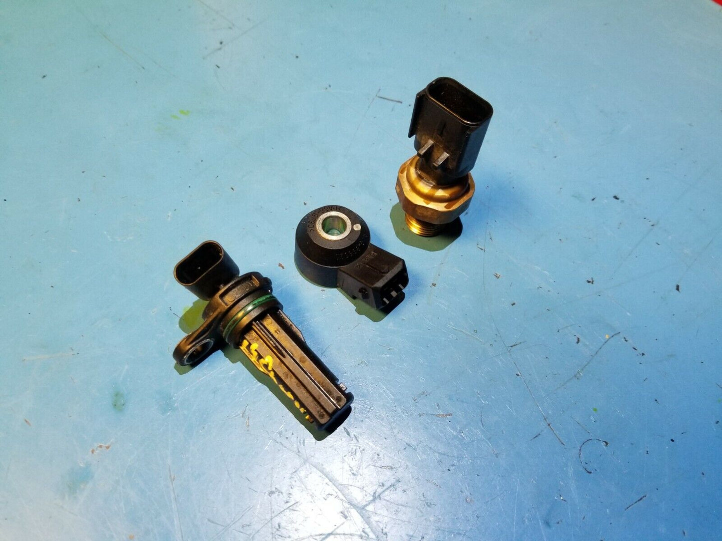 14 15 16 17 Jeep Cherokee 2.4l Camshaft Knock Oil Pressure Sensor 3pcs OEM