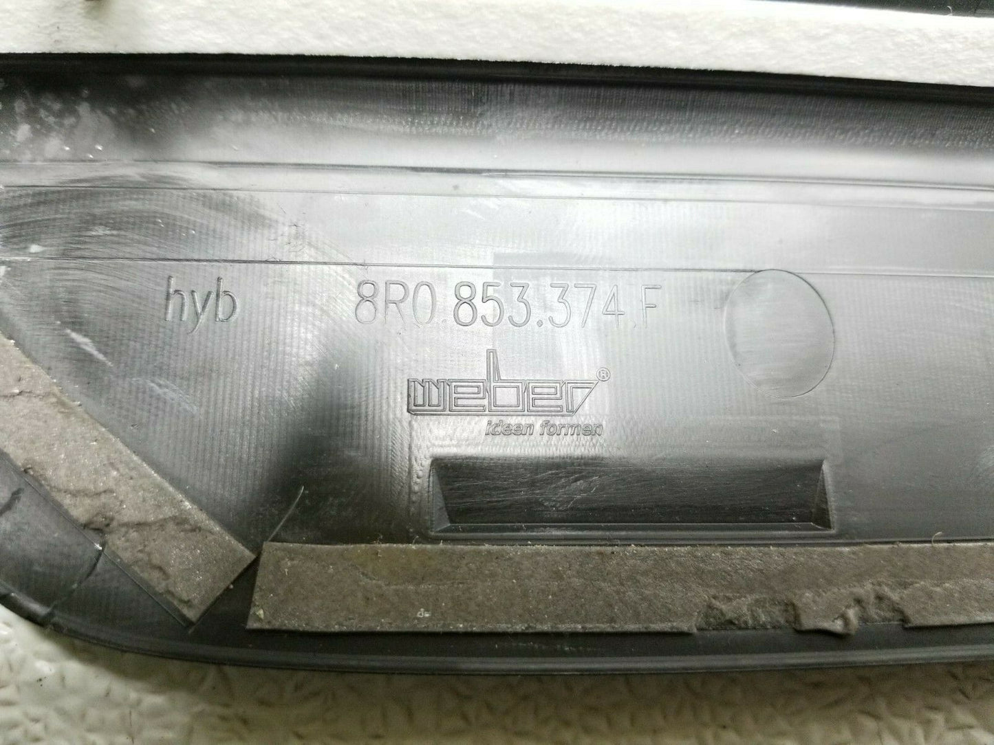 10 11 12 Audi Q5 Front Right Pass Door Sill Scuff Plate Trim Cover OEM 72k Miles
