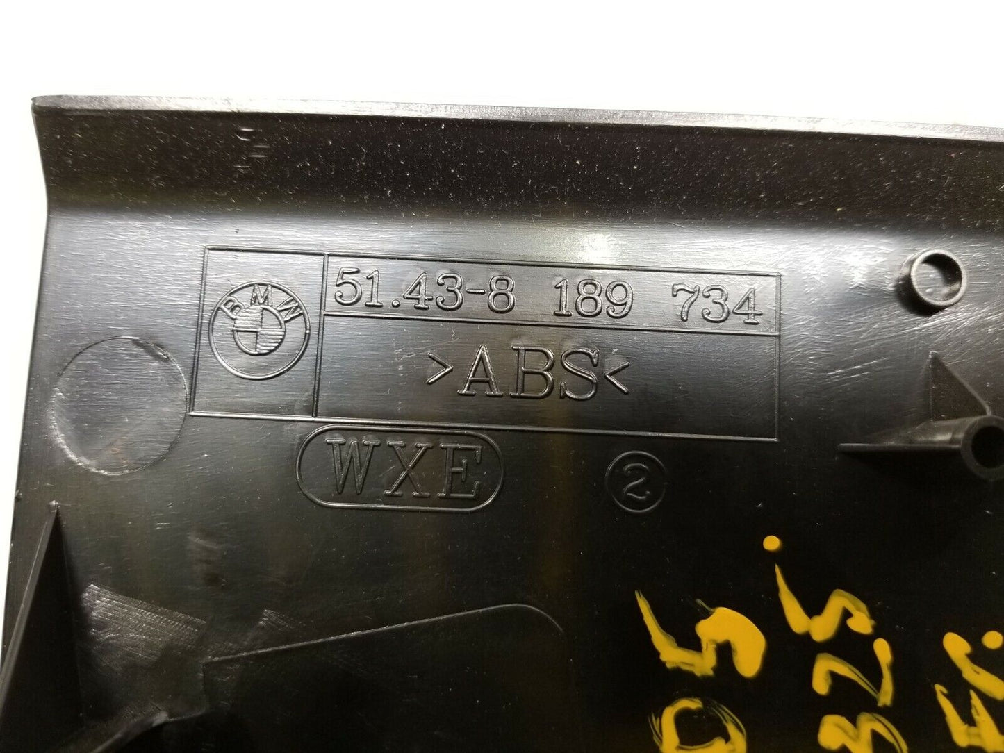 01 02 03 04 05 BMW E46 Right Pass Kick Panel Trim OEM 125k Miles