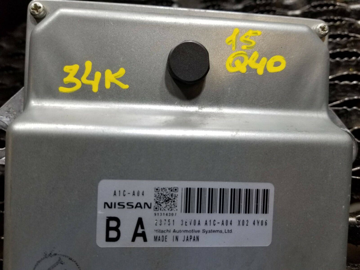 14 15 Infiniti Q40 Computer Brain Engine Control Ecu Ecm Module OEM 34k