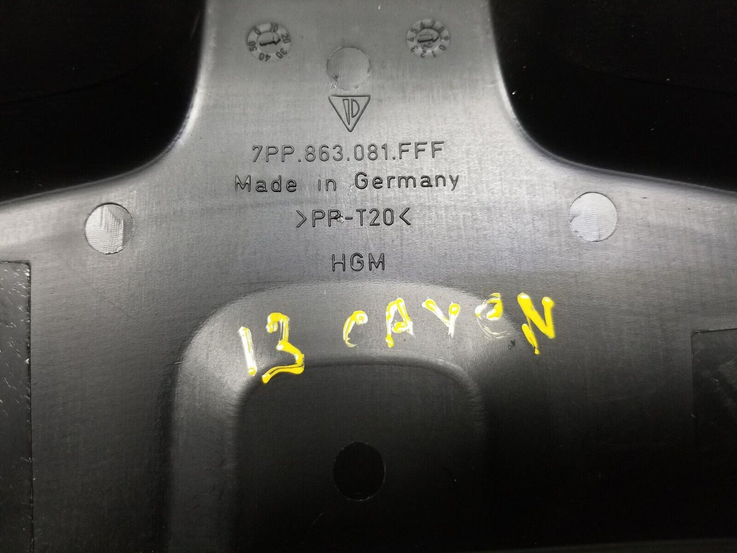 2011 - 2014 Porsche Cayenne Rear View Mirror Cover Panel Trim 7pp863081 OEM