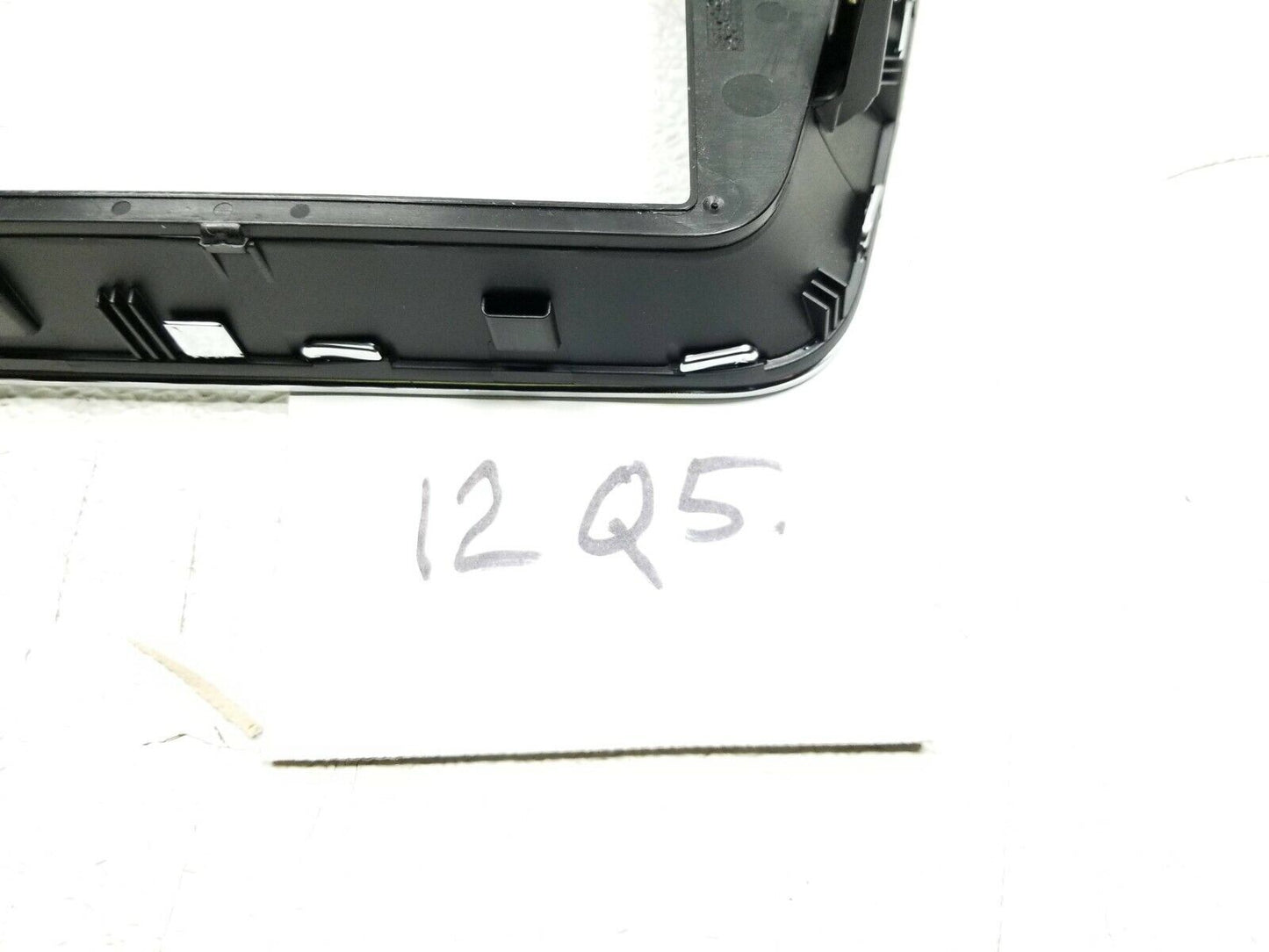 10 11 12 Audi Q5 Dash Center Information Display Trim Bezel Cover OEM 72k Miles