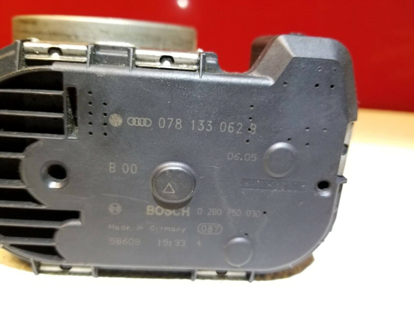03 04 05 06 Audi A4 B6 3.0l Throttle Body 078133062b OEM •bgn•