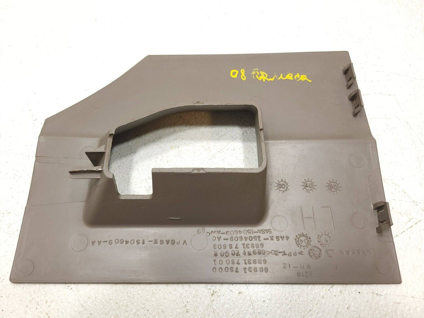2006-2012 Nissan Armada Dash Lower Instrument Panel Trim Sriver Side Left OEM