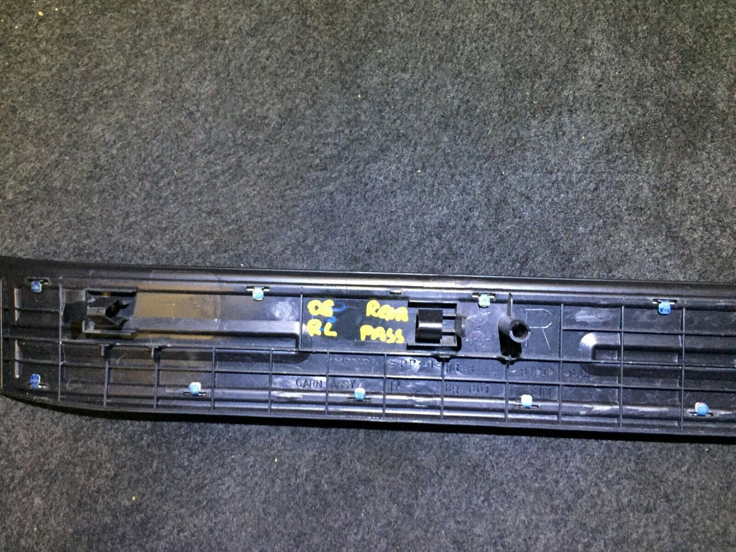 06 07 08 Acura Rl Rear Right Pass Door Step Scuff Sill Plate Trim Panel OEM D41