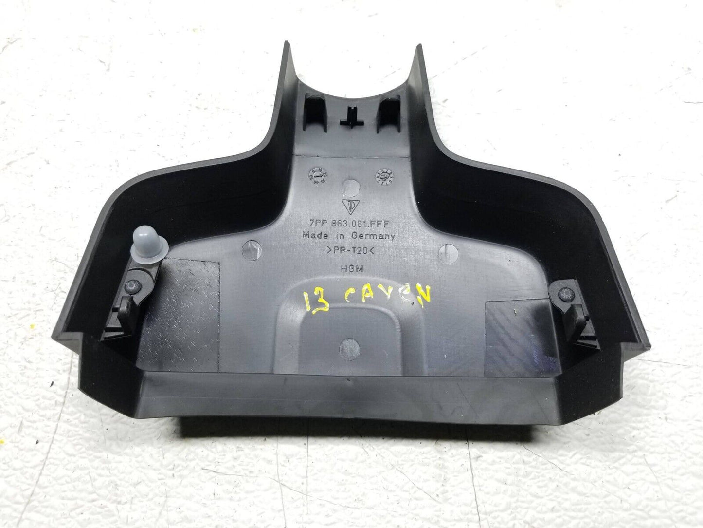 2011 - 2014 Porsche Cayenne Rear View Mirror Cover Panel Trim 7pp863081 OEM