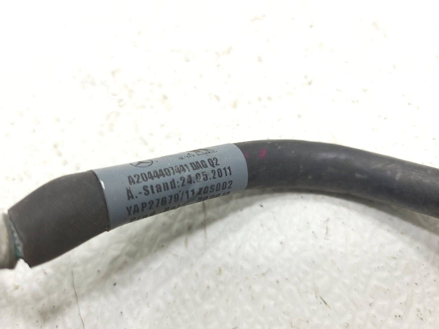 11 - 16 Mercedes E350 W212 Battery Ground Cable Wire A2044407441 OEM