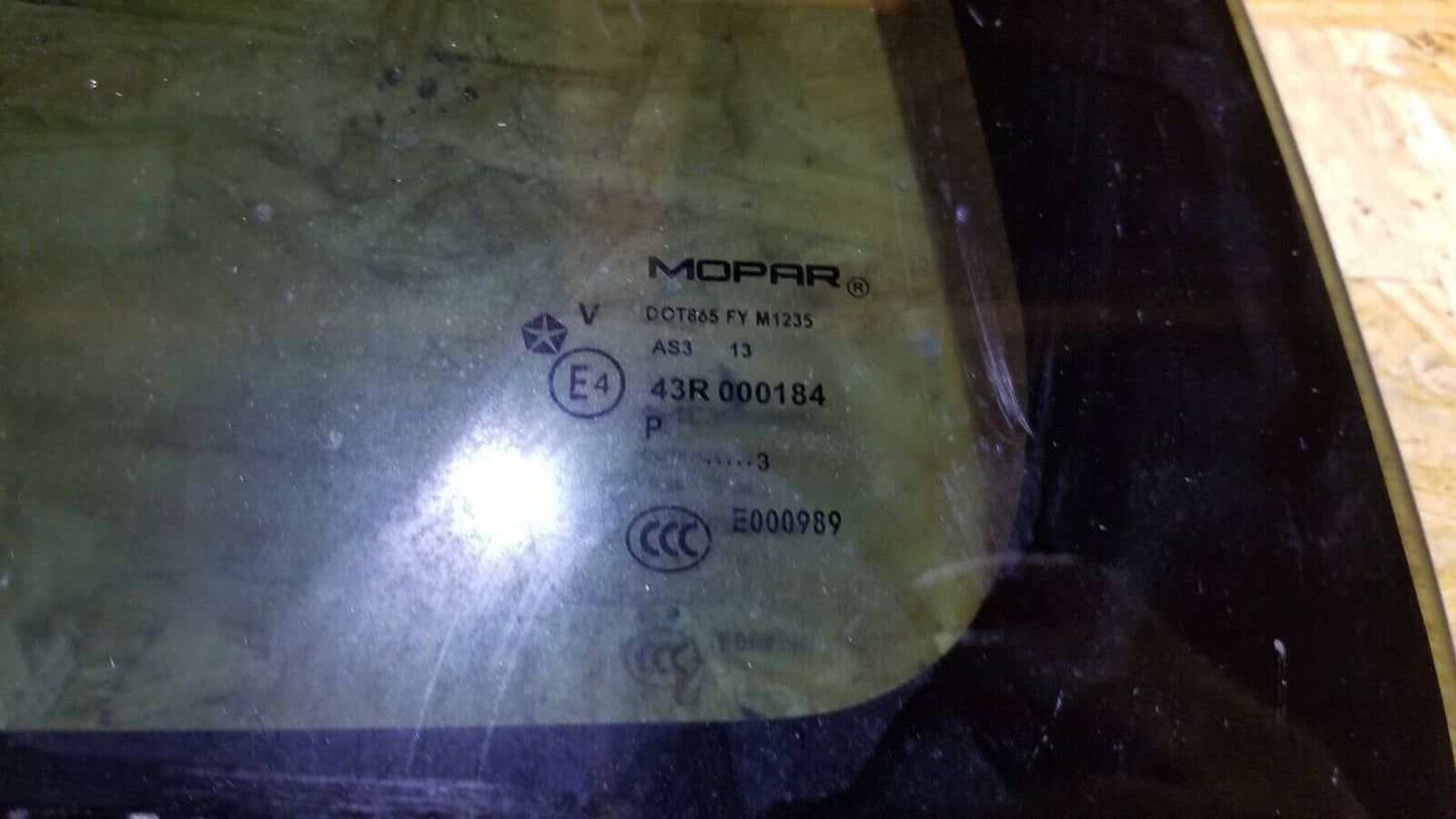 13 14 15 16 Jeep Patriot Rear Left Driver Dr Side Quarter Glass Window Back OEM