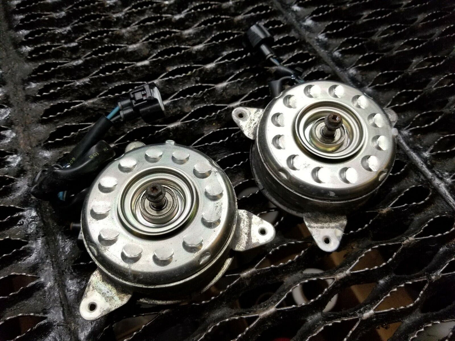 14 15 Infiniti Q40 Radiator Cooling Fan Motor 2pcs OEM