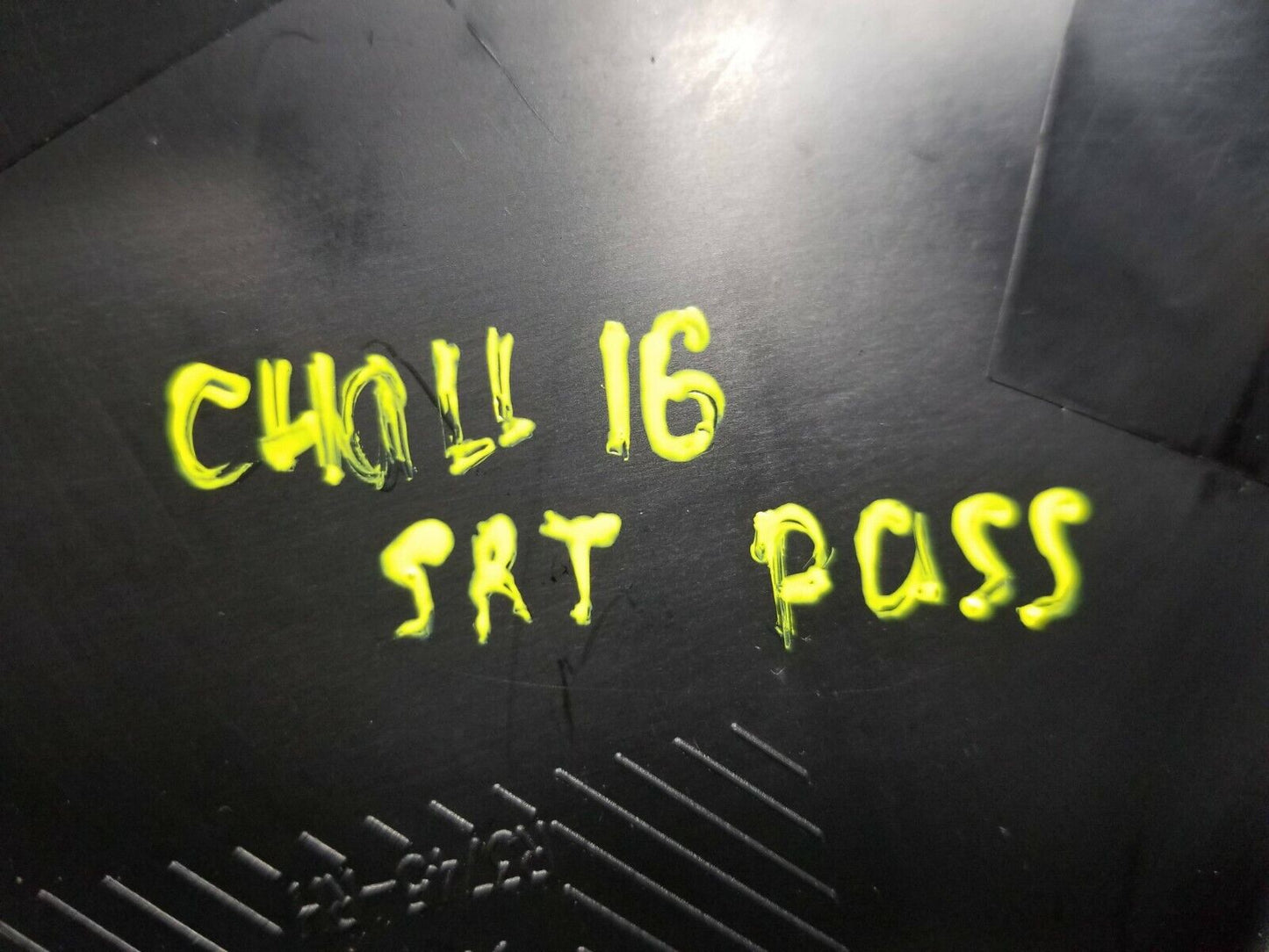 16 17 Dodge Challenger SRT Scat Front Right Pass Seat Trim Cover Bezel OEM 12k