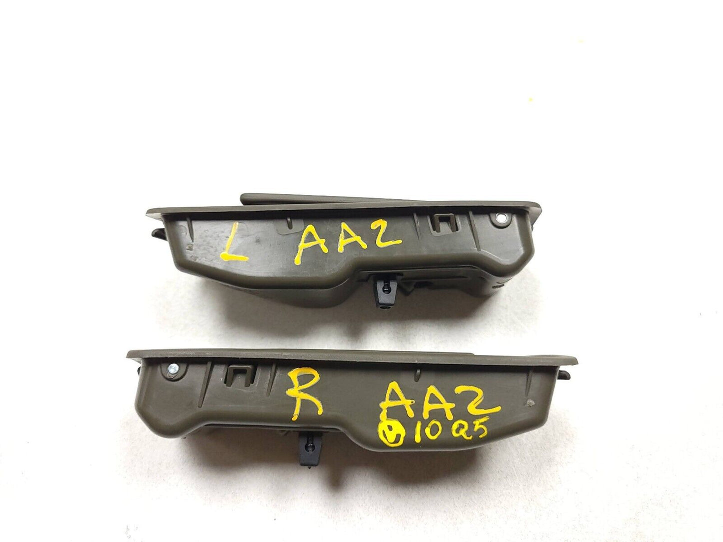 2009-2017 Audi Q5 Rear Seat Fold Down Release Lever Pair OEM