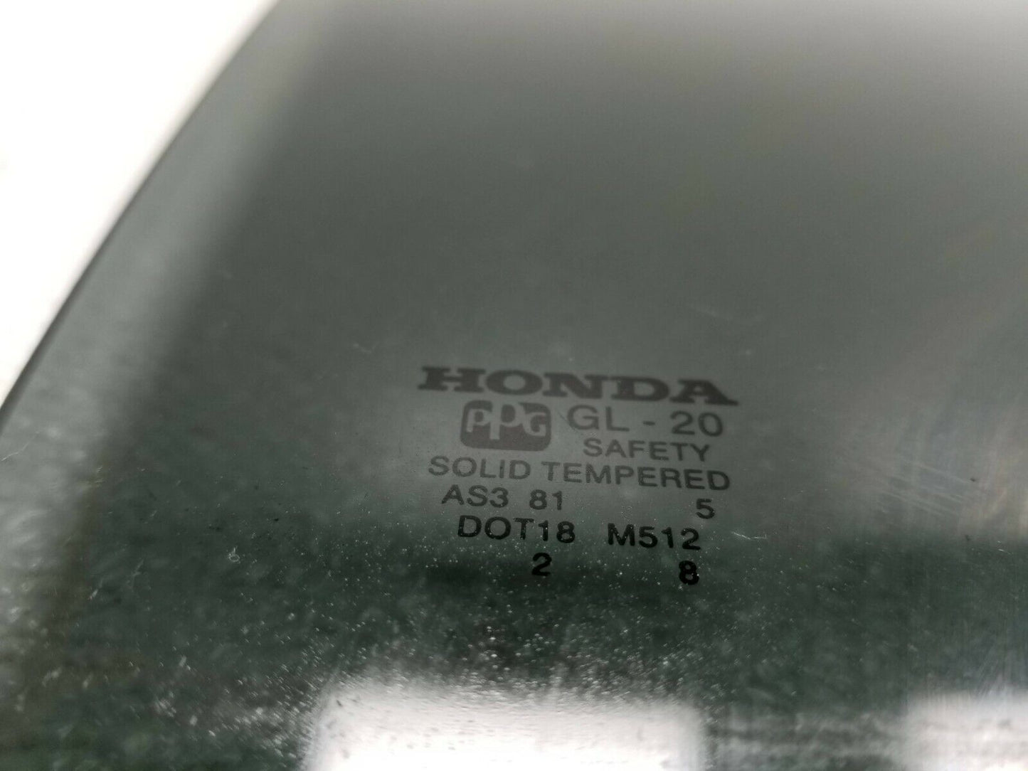 03 04 05 06 Acura MDX Rear Right Pass Door Window Glass OEM 55k Miles