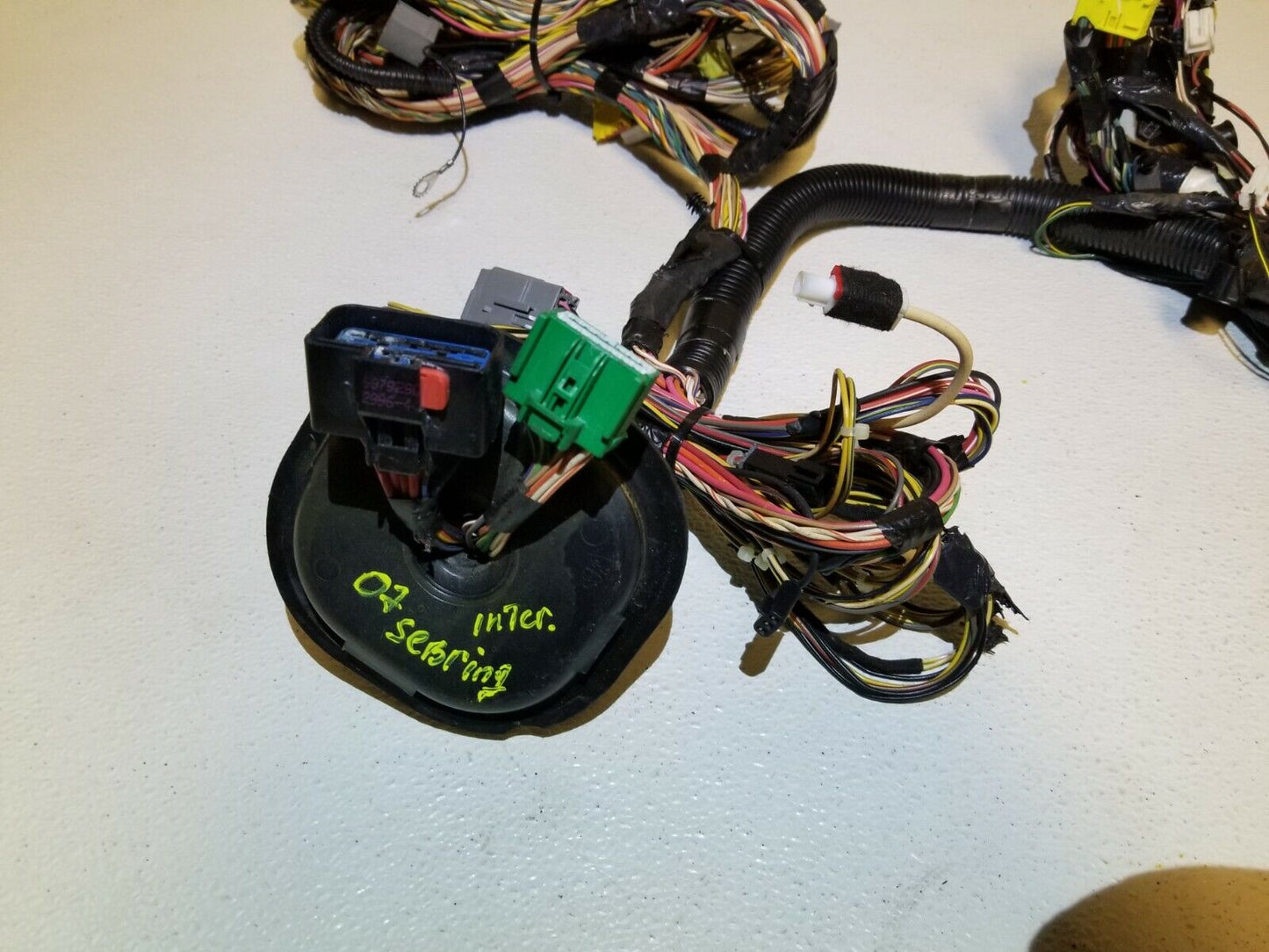 07 08 09 10 Chrysler Sebring 2.4l Interior Body Wire Harness OEM