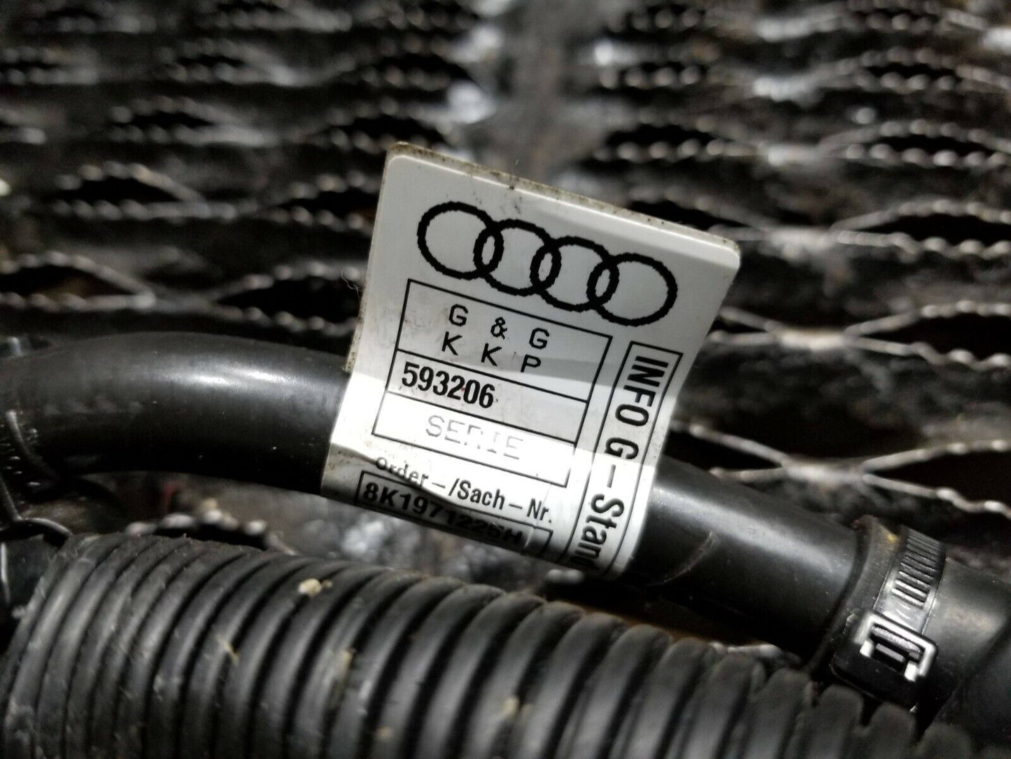 2013 2014 2015 2016 Audi A4 Sedan Positive Battery Cable / Harness Loom OEM