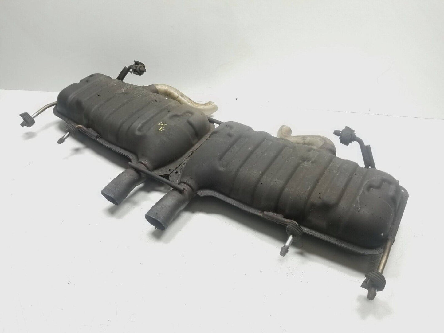2011-2014 Cadillac CTS Coupe Rear Exhaust Muffler Pair OEM